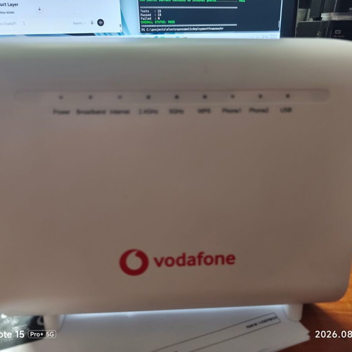 Modem Router ZTE ZXHN H268Q Vodafone like new with Wi-Fi 6