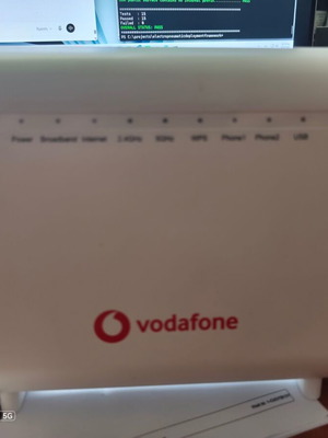 Modem Router ZTE ZXHN H268Q Vodafone like new with Wi-Fi 6