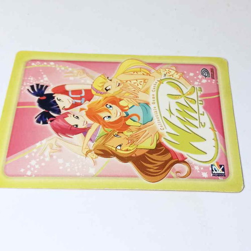Flora Winx Club card used from 2005 Magical Fairy Game