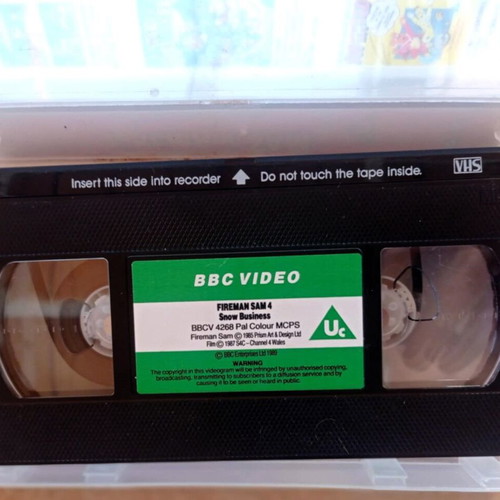 Fireman Sam 4 Snow Business VHS σαν καινούργιο