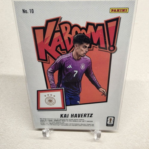 2025-26 Panini Donruss Kai Havertz Kaboom! SSP Case Hit card like new