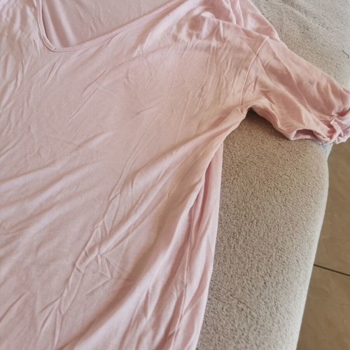 Pink Woman pink long blouse size M like new