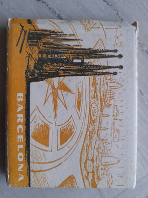 Σειρά καρτ ποστάλ Barcelona μεταχειρισμένη, 18 τεμάχια 8x10 εκ.