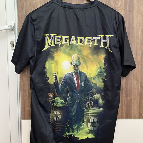 Metal and Rock T-shirts like new, Megadeth, Slayer, Nirvana, HammerFall