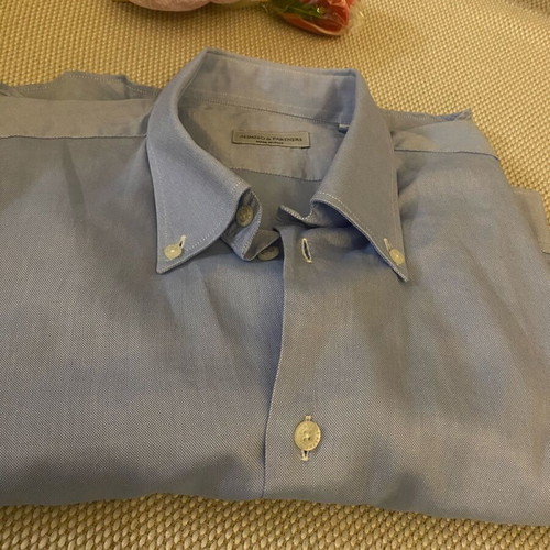 Men's light blue cotton shirt XL like new