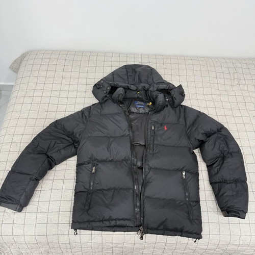 PR puffer jacket black, good condition, size S