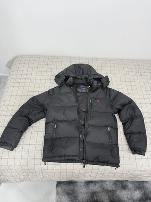 PR puffer jacket black, good condition, size S