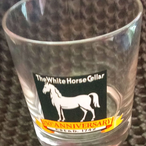 White Horse Cellar 250th Anniversary Glass like new