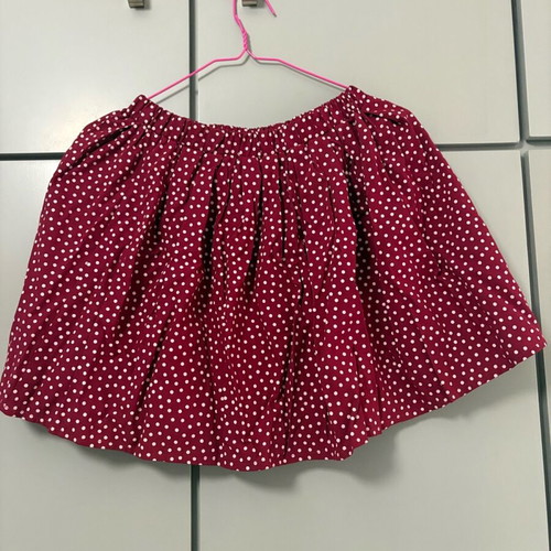 Addloft women's skirt burgundy polka dot, like new, size Medium
