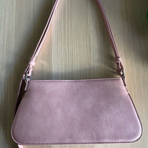 Zara women's shoulder bag pink like new