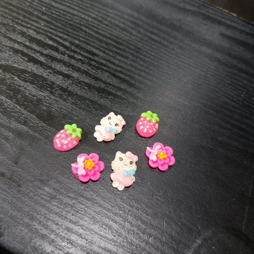 Beads and charms for nails or crafts