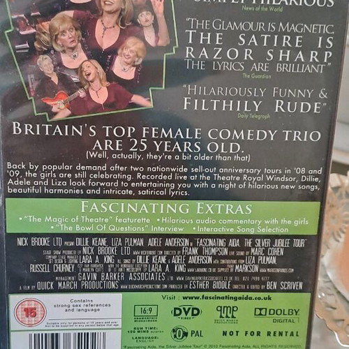 Fascinating Aida DVD like new movie