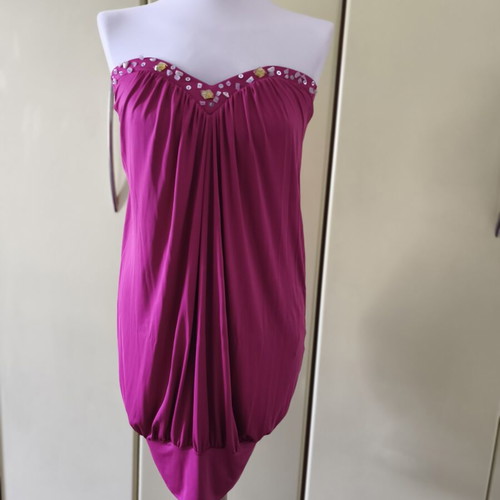 Pink dress shirt S/M used with small marks
