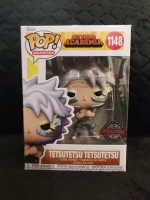 Funko Pop Mha Tetsutetsu x2 authentic in excellent condition