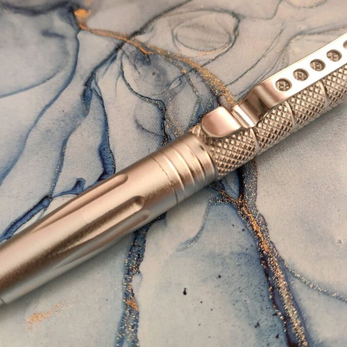 Tactical pen silver new
