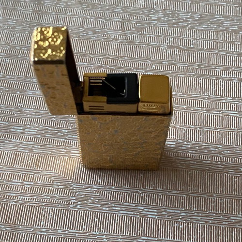 Collibri mollectric gold-plated lighter vintage used, rare