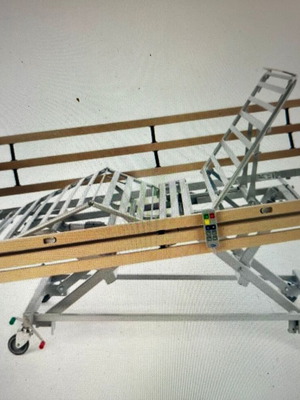 Νοσοκομειακό κρεβάτι Invacare NordBed Optimo wide 120x200 σαν καινούργιο με στρώμα και αναρτήρα