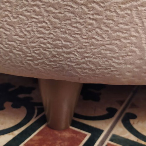 Alcantara fabric stool like new