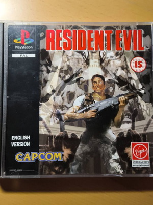 Resident Evil PlayStation 1 Black Label like new