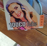 CD case for 100 discs, sealed new