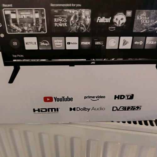 JVC 24" Smart TV HD Ready new with Netflix and YouTube