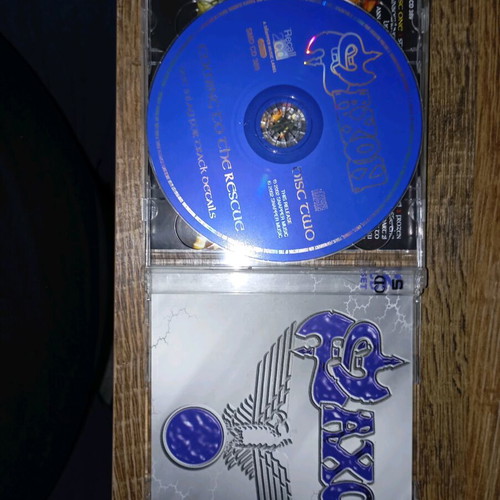 Saxon Live Coming to the Rescue double CD like new