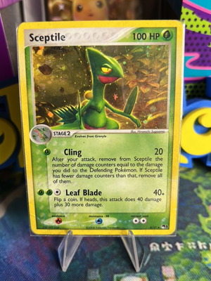 Κάρτα Sceptile POP Series 1 holo Pokemon καινούργια