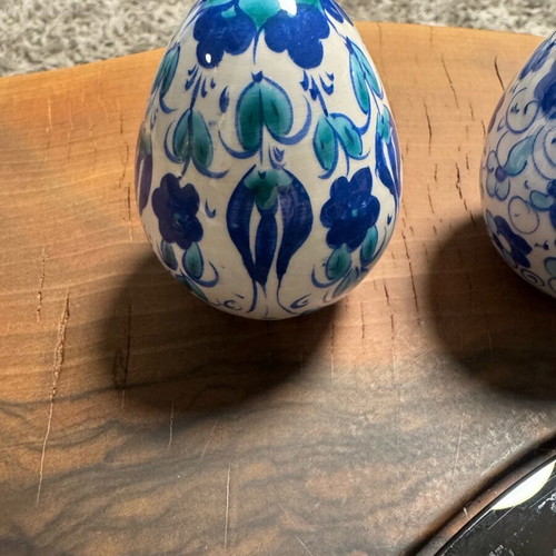Decorative beautiful eggs like new