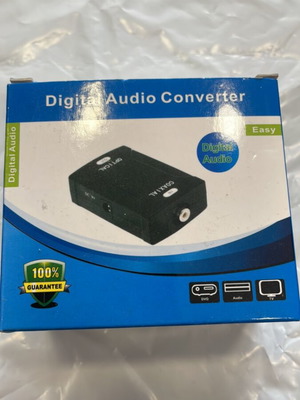 Μετατροπέας ψηφιακού ήχου από Optical (Toslink) σε Digital Coaxial (RCA) καινούριος