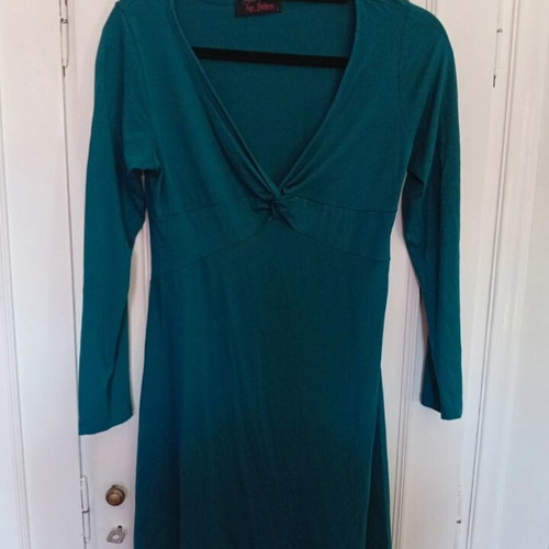 Blouse dress like new in petrol color, size S
