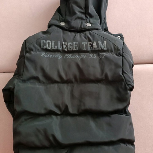Orchestra black used jacket 2 years old with fleece lining and detachable hood