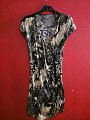 Krouaze Lycra dress like new, multicolored, size M