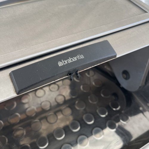 Brabantia stainless steel bread bin like new