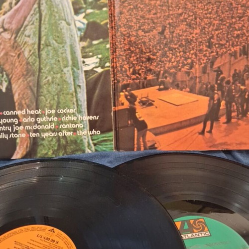 Woodstock vinyl record like new, various artists