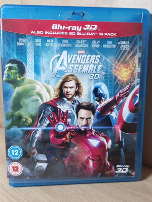 Avengers Assemble 3D & 2D Blu-ray with English subtitles