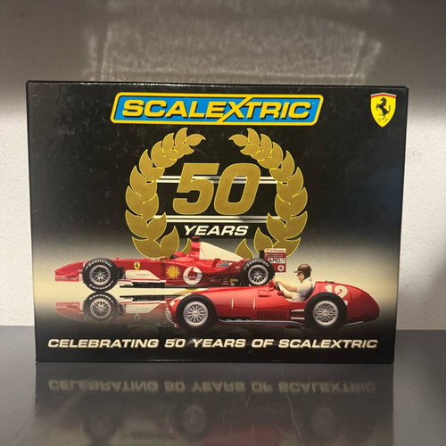 Σετ συλλεκτικά αυτοκίνητα Scalextric Ferrari 375 F1 και 248 F1 καινούργιο