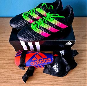 ποδοσφαιρικά παπούτσια (μέγεθος44)Adidas Performance ACE 16.3 FG/AG +επικαλαμίδες