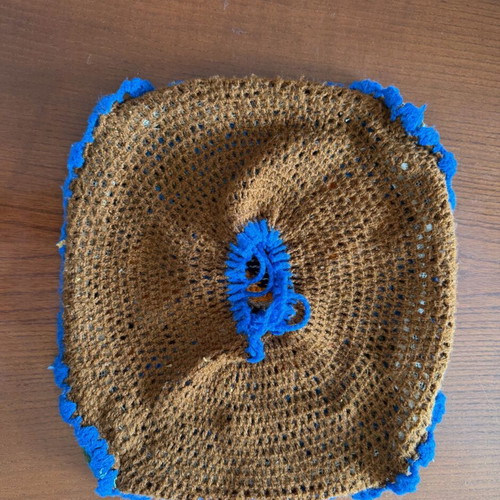 Handmade knitted pillowcases like new, set of 2 for decorative pillows