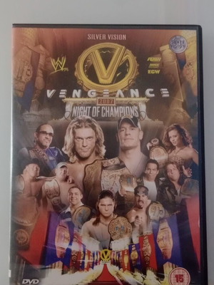 Vengeance Night of Champions 2007 DVD μεταχειρισμένο με υπότιτλους