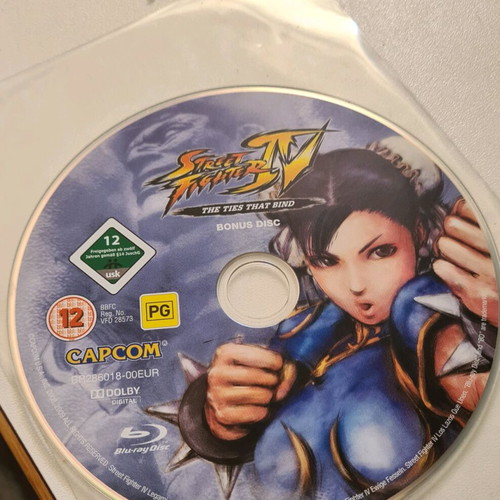 Street Fighter IV "The Ties That Bind" Movie like new