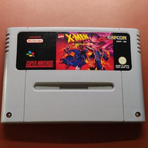 X-Men Mutant Apocalypse SNES game used, Super Nintendo