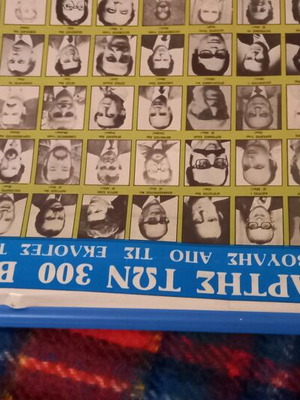 Collectible map like new with 1985 MPs and 1827-1981 prime ministers