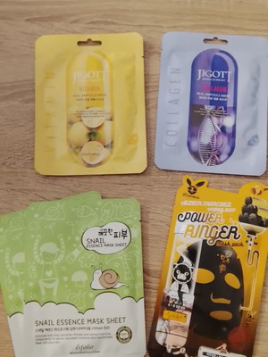 Sheet mask set of 5 pieces new