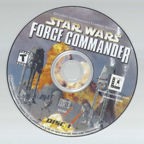 Star Wars Force Commander PC game like new