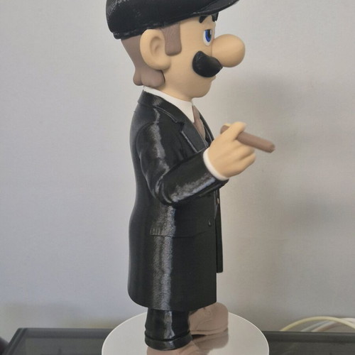 Luigi figure Peaky Blinders style like new