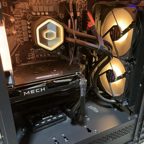 Gaming PC Setup i5-11400F RX 6500 XT 16GB 1TB with 27” Monitor