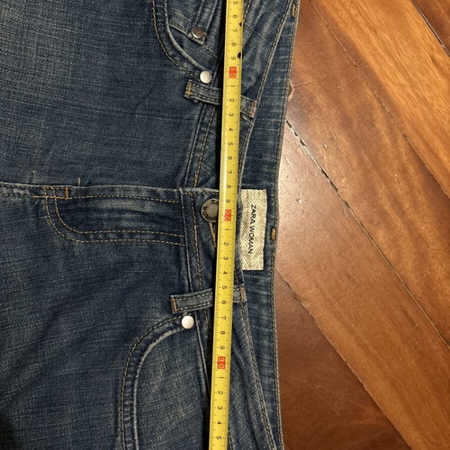 Zara Woman Blue Jeans Medium Bootcut like new