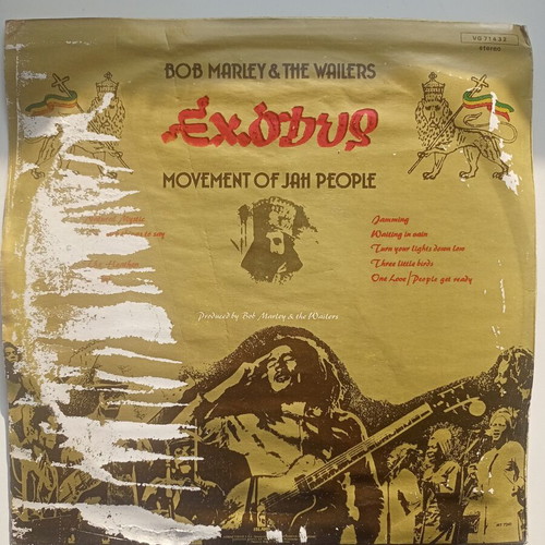 Bob Marley Exodus LP used reggae vinyl record