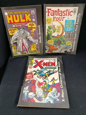 Marvel comics 2005 reprint mini edition, λοτ 3 τεύχη σαν καινούργιο
