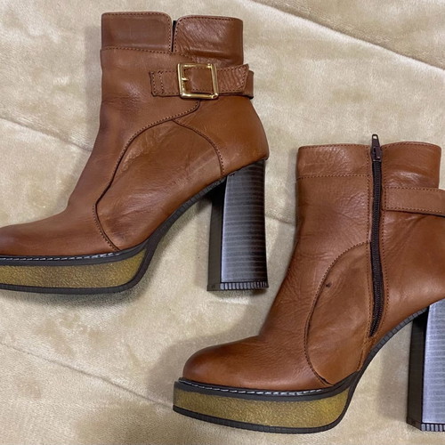 Smart Cronos women's ankle boots size 38 used, brown